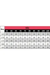 Erkek Mavi Tırnaklı Skinny Fit Jeans