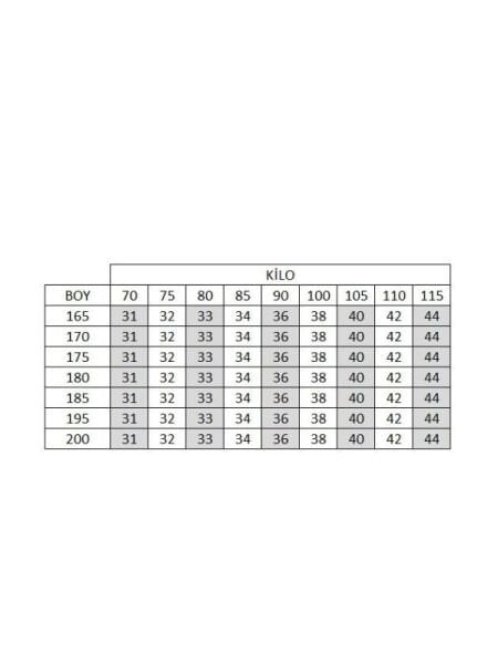Erkek Pantolon Açık Gri Regular Fit Fermuarlı Jeans